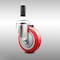 Service Caster 4 Inch 316SS Red Polyurethane Wheel Swivel 3/4 Inch Expanding Stem Caster SCC-SS316EX20S414-PPUB-RED-34 - alternate 1